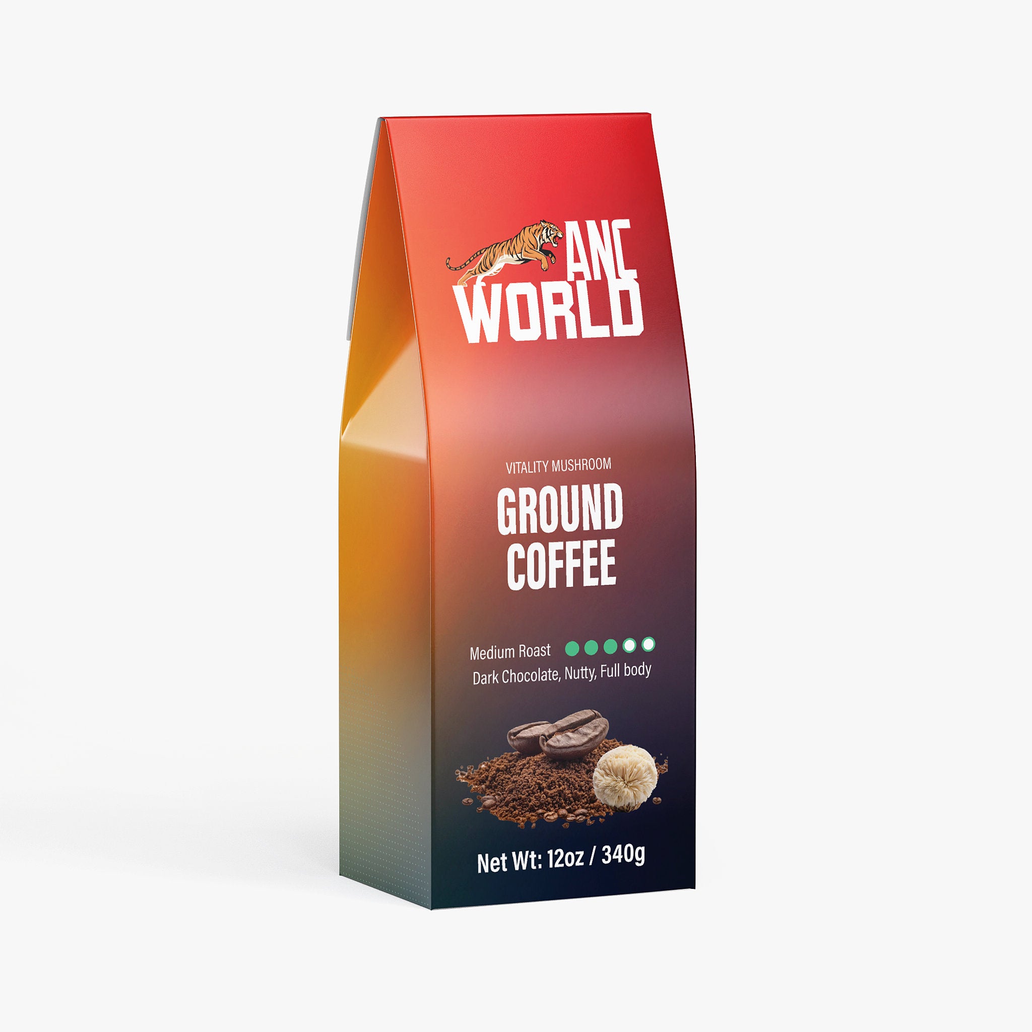 Vitality Mushroom Coffee (Medium Roast)