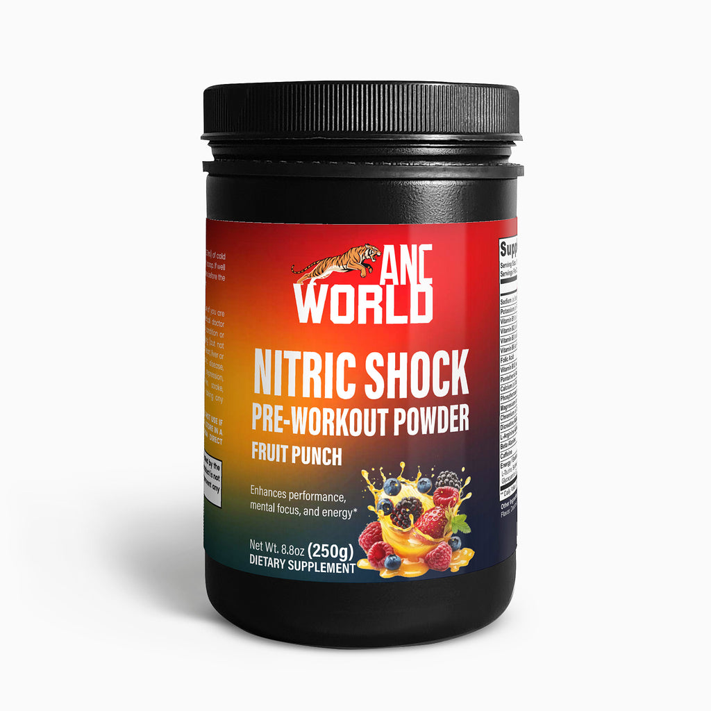 Nitric Shock Pre-Workout Powder (Fruit Punch)
